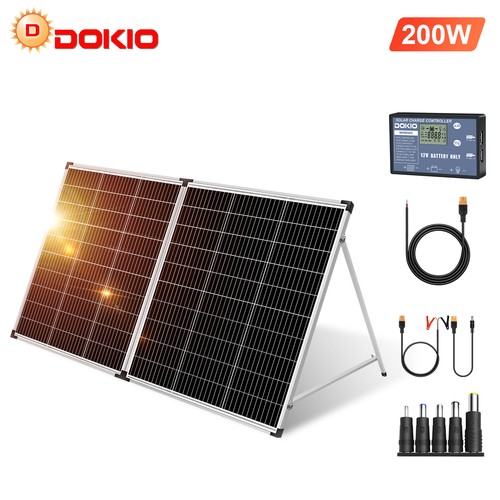 Dokio 200w portable solar - portable,